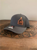 Trucker Hat Leather Patch